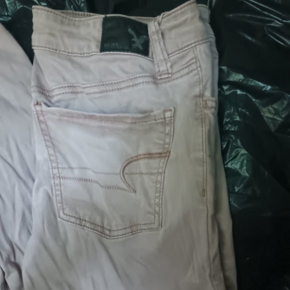 american eagle pink jeans - Picture 2 of 2
